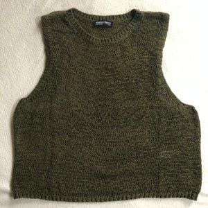 American Apparel cropped knitted tank